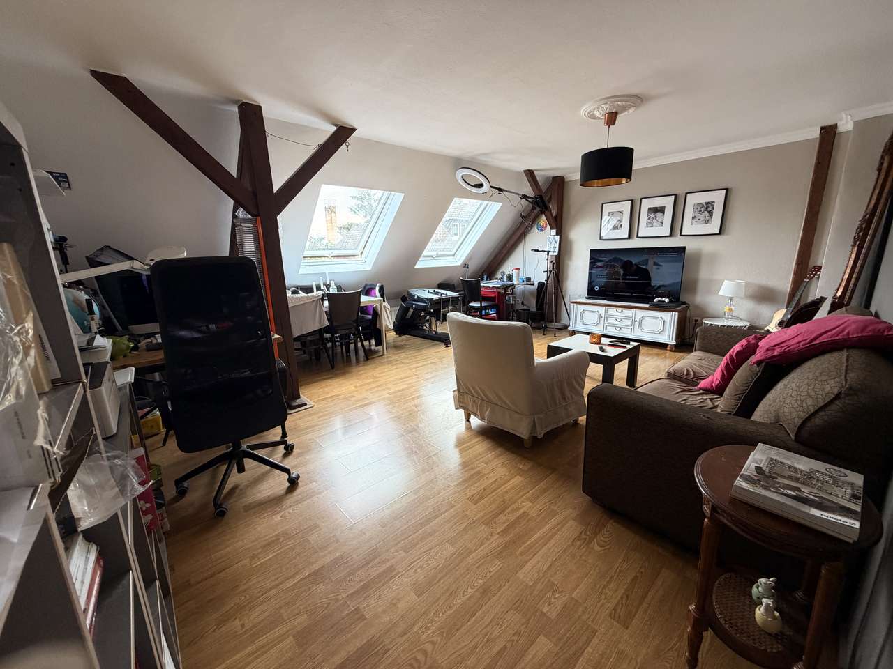 2-Zimmer- Dachgeschosswohnung am Sandeldamm  – mit Einbauküche & optionalem Stellplatz